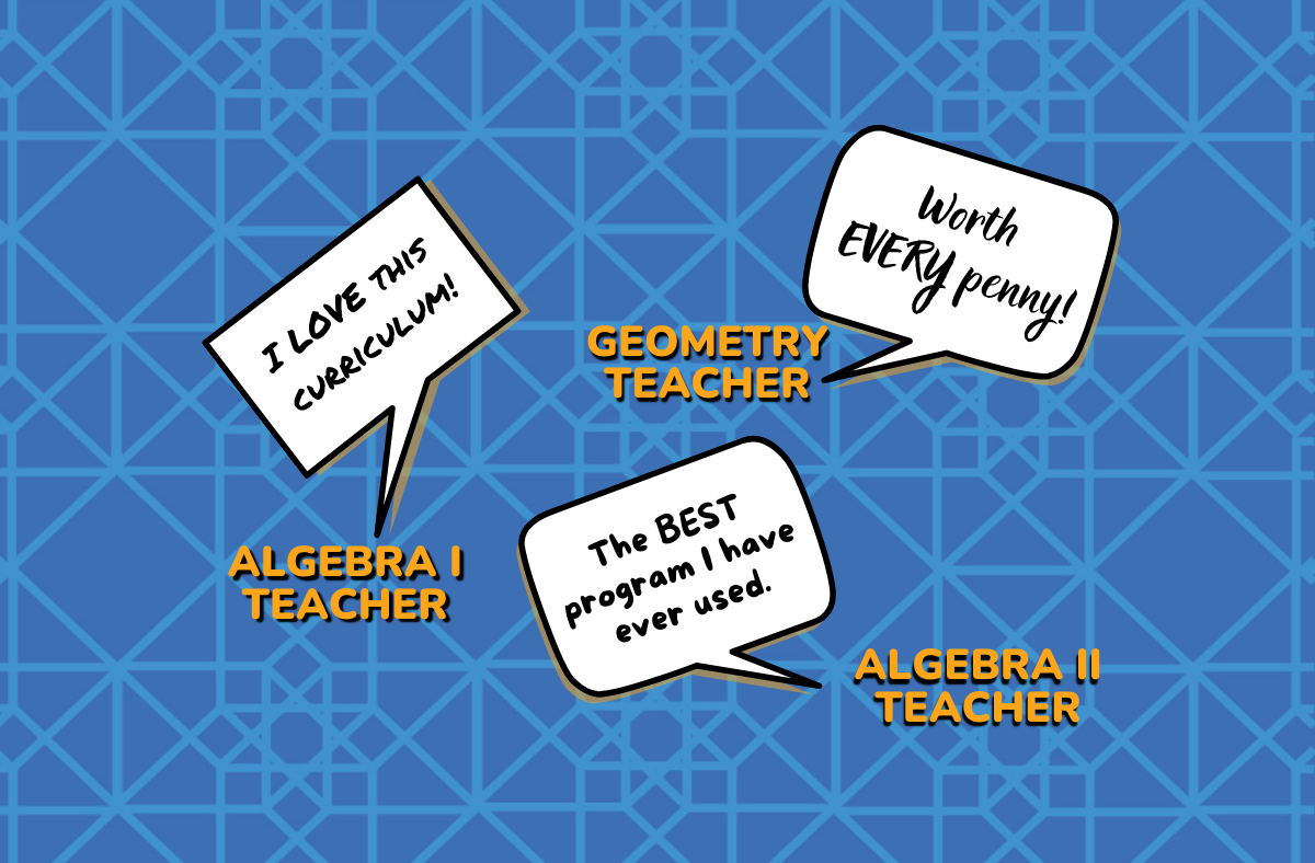 Testimonials about eMATH from teachers